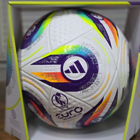 Adidas UEFA Euro Pro Match Soccer Ball Women's Euro Cup Switzerland 2025 New LE - Picture 2 of 13